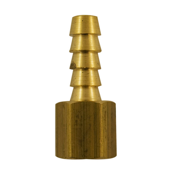 5/16" BARB X 1/8" FPT BRASS HOSE BARB ADAPTER
