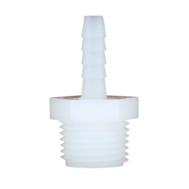 1/2" MPT x 1/4" Barb Nylon Adapter