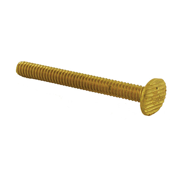 1/4" x 2-1/4" Solid Brass Closet Bolt