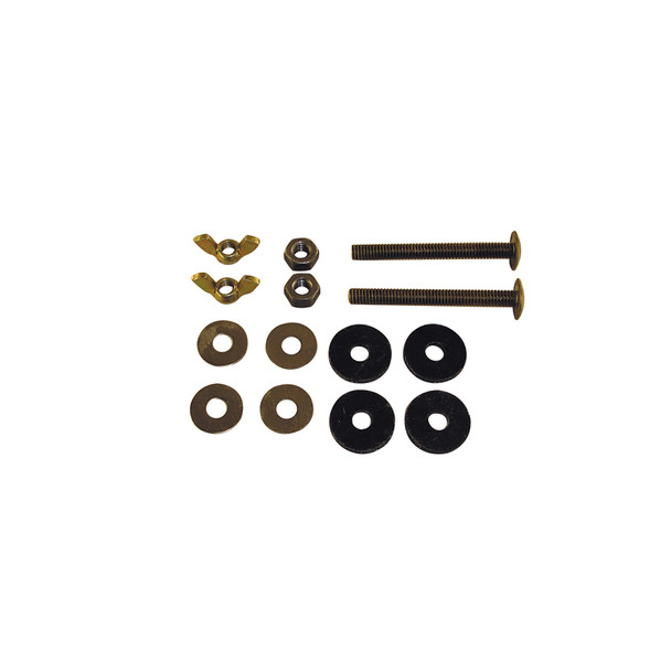 5/16" x 3" Tank to Bowl Bolt Kit w/ Hex/Wing Nuts