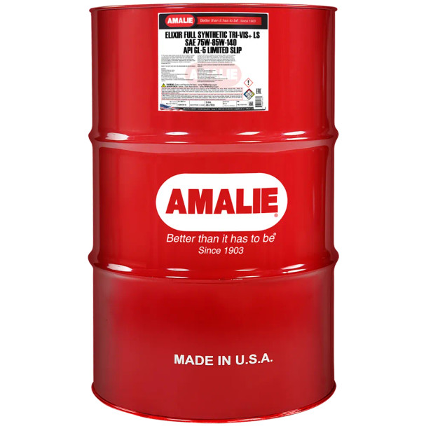 Amalie Elixer Full Synthetic Tri-Vis GL-5 75W-85W-140 - 55 Gallon Drum