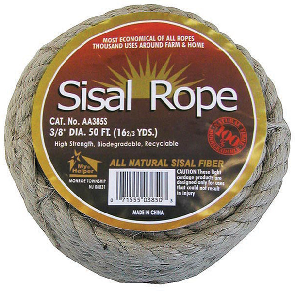 3/8" DIAMETER X 50' UTILITY ROPE