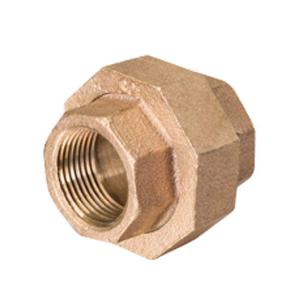 125# Bronze Threaded Union