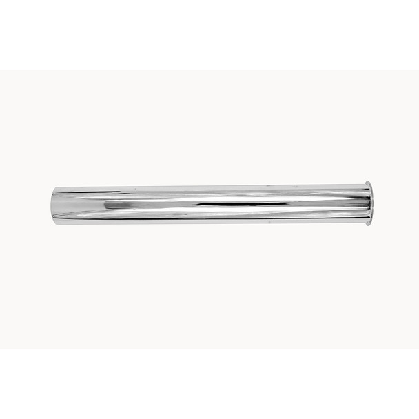 1-1/2" x 12" 22 Ga Single Flange Sink Tailpiece- Chrome Plated