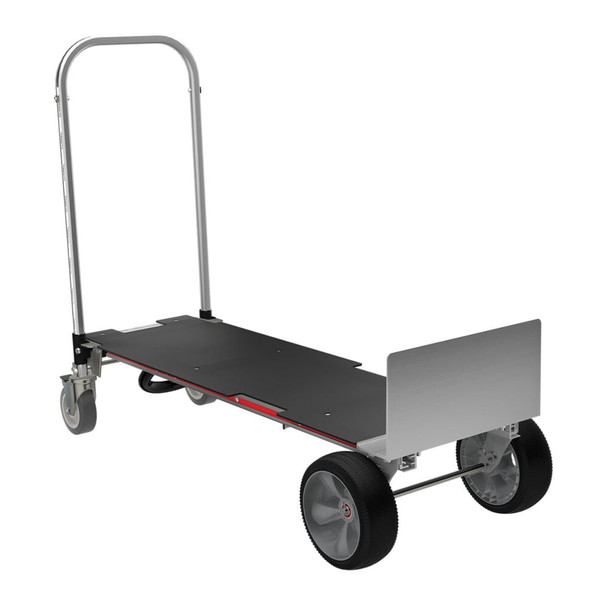 Gemini XL Convertible Hand Truck, 10 inch Interlocking Microcellular Foam Wheels - Assembled