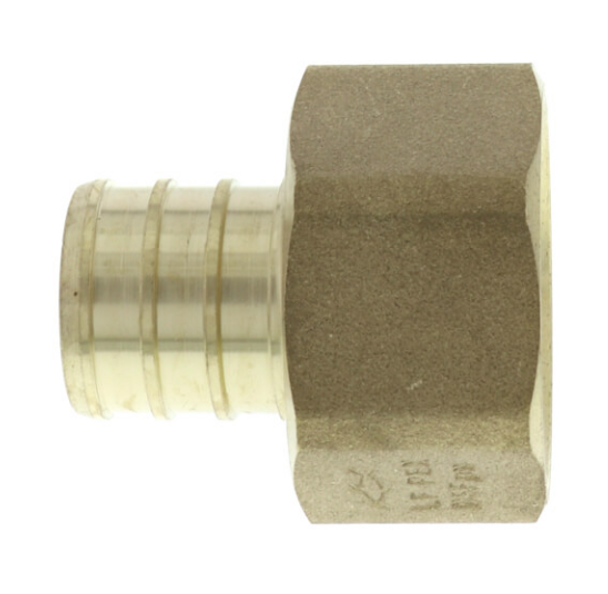 No Lead Brass PEX Swivel Adapter Coupling (PEX x FIP)