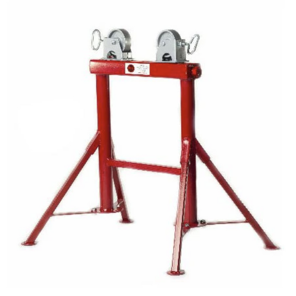 B&B Pipe Tools 4300 Adjustable Four Leg Pipe Roller w/ Steel Wheels