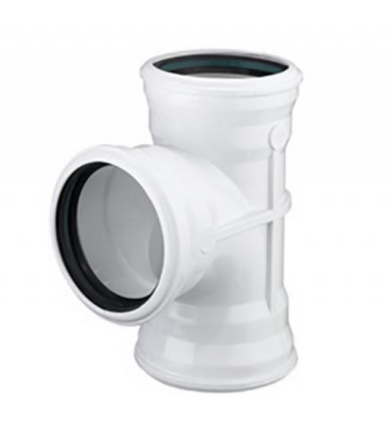 SDR 35 Gasketed Wye with DWV Branch GxGxDWVg