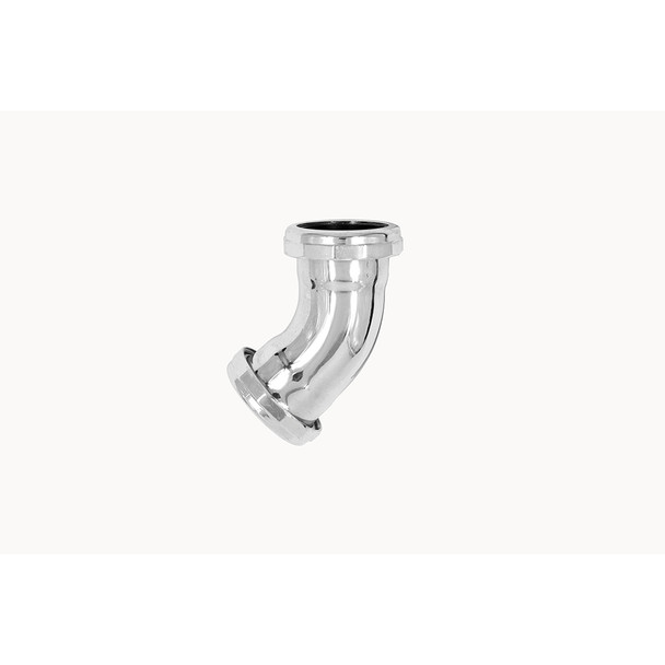 1-1/2" 45 Degree Slip Repair Elbow- Chrome Plated