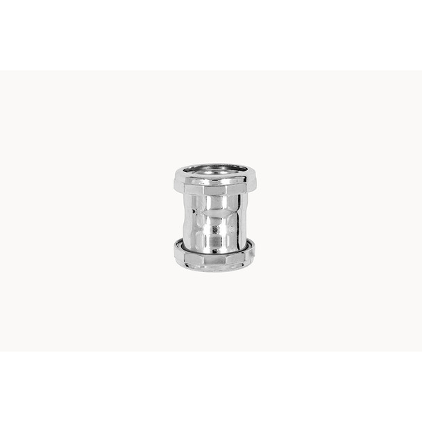 1-1/2" 20 Ga Slip Repair Coupling- Chrome Plated