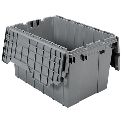 ATTACHED LID CONTAINERS - H39120-GRY