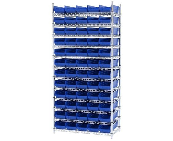 SHELF BIN WIRE SYSTEMS - HAWS183630138-B