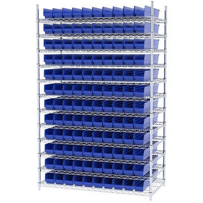 SHELF BIN WIRE SYSTEMS - HAWS244830124-B