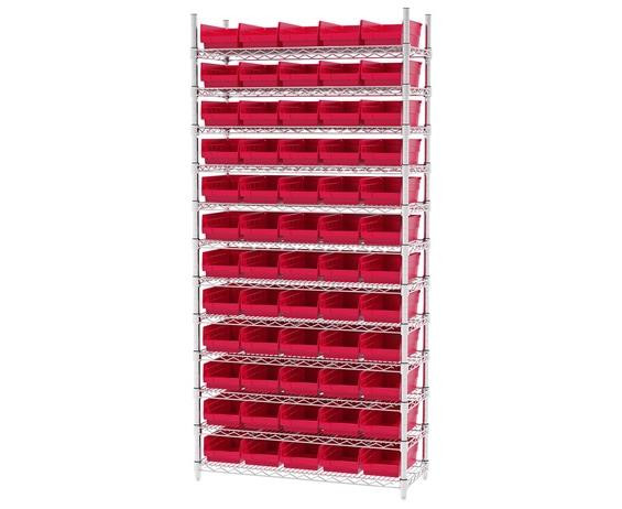 SHELF BIN WIRE SYSTEMS - HAWS143630130-R