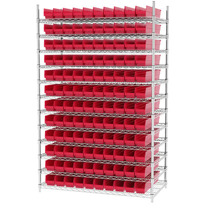 SHELF BIN WIRE SYSTEMS - HAWS244830124-R