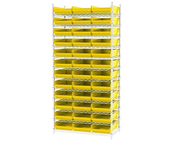 SHELF BIN WIRE SYSTEMS - HAWS183630178-Y