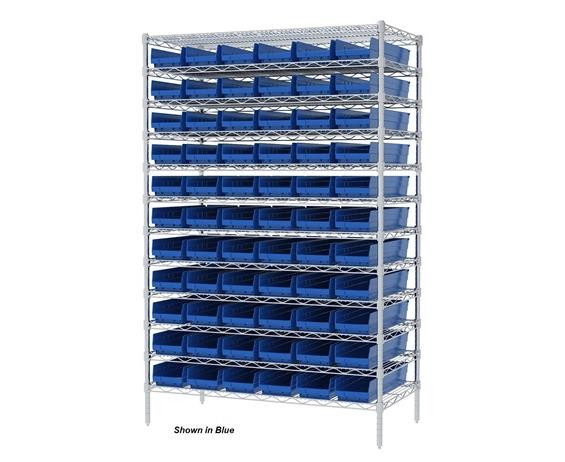SHELF BIN WIRE SYSTEMS - HAWS244830164-SCLAR