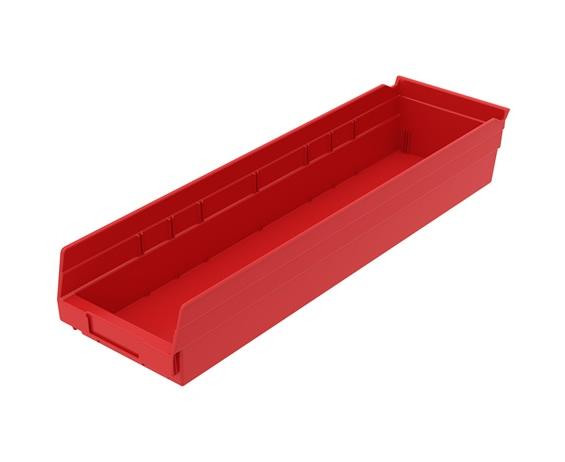 POLYPROPYLENE SHELF BINS - H30164-RD