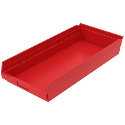 POLYPROPYLENE SHELF BINS - H30174-RD