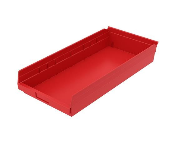 POLYPROPYLENE SHELF BINS - H30174-RD