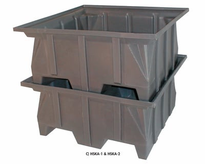 STACKING PALLET CONTAINERS - HSKA-1