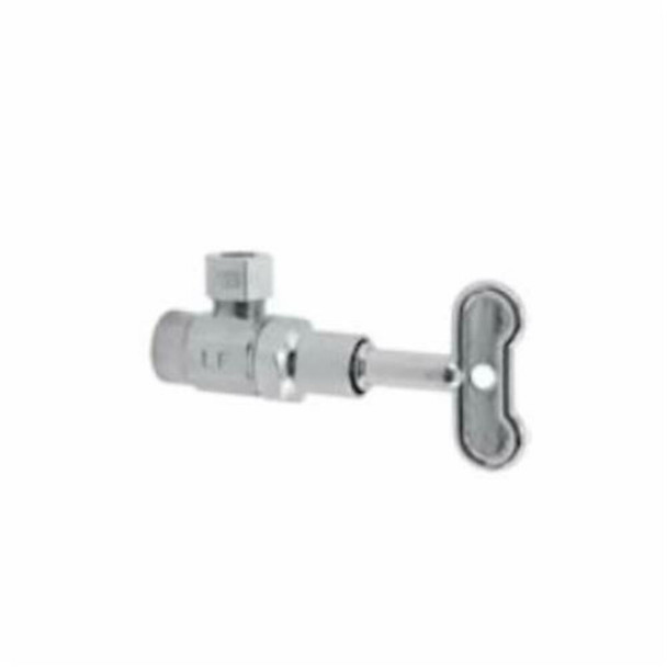 0121006-ang Stop 1/2" Swt X 3/8" Od Comp Lk Multi-turn Chrome