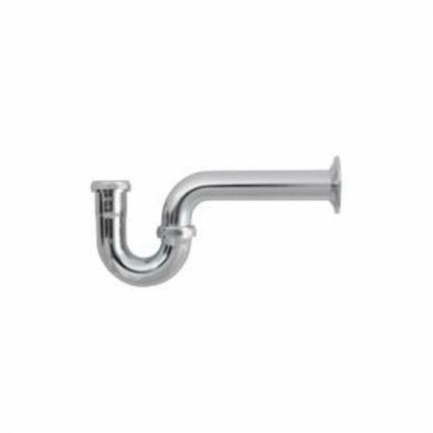 P-trap 1 1/2" W/ Bell Escutcheon Chrome 17ga
