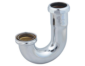 J-bend F/ Swivel Trap 1 1/2" Chrome 22ga