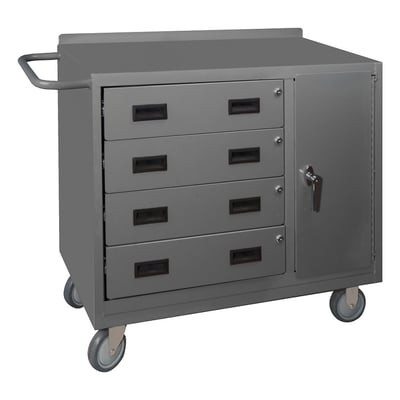36" WIDE ECONOLINE MOBILE CABINET - H2211-95
