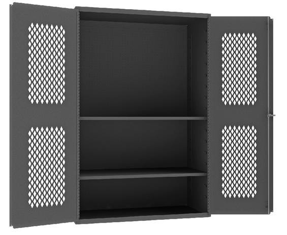 36" AND 48" Wide 5-S STORAGE CABINETS - HEMDC-482472-PB-2S-95