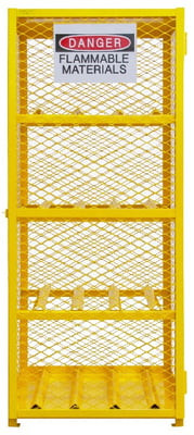 GAS CYLINDER STORAGE CABINETS - HEGCC8-50