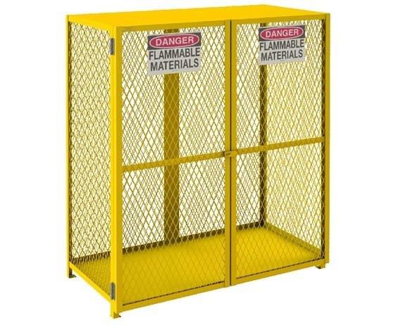 GAS CYLINDER STORAGE CABINETS - HEGCVC18-50