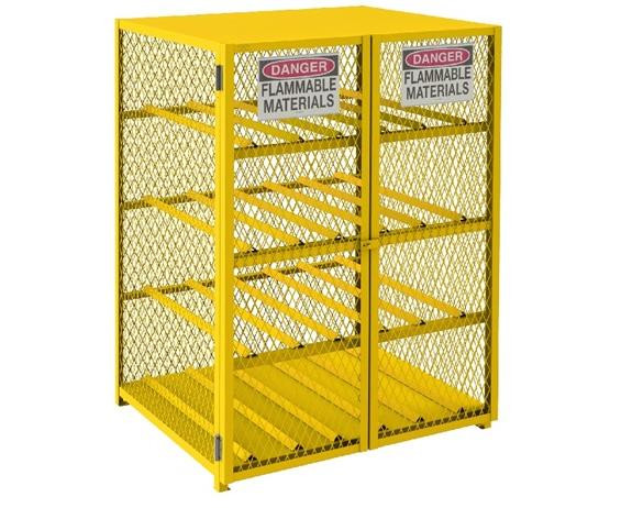 GAS CYLINDER STORAGE CABINETS - HEGCC12-SC-50