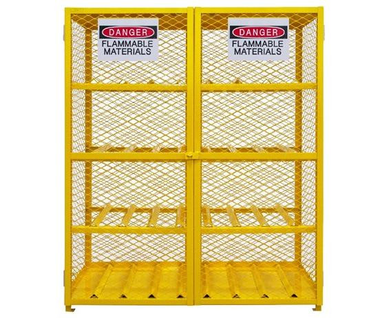 GAS CYLINDER STORAGE CABINETS - HEGCC16-SC-50