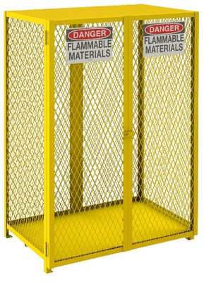 GAS CYLINDER STORAGE CABINETS - HEGCVC12-50
