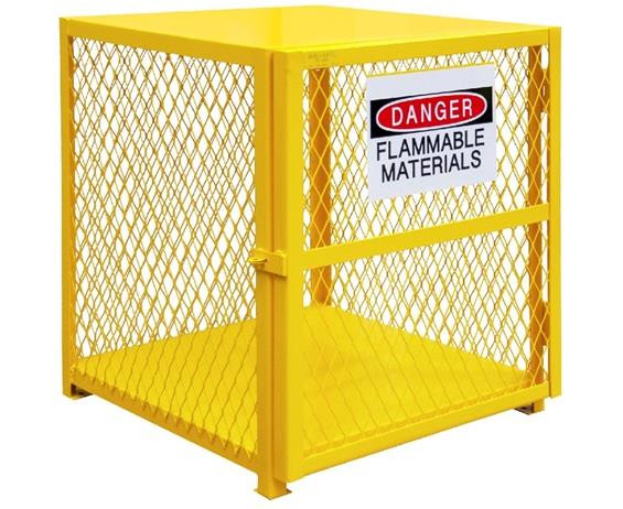 GAS CYLINDER STORAGE CABINETS - HEGCVC4-50
