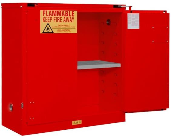 FLAMMABLE STORAGE CABINETS - H1030S-17