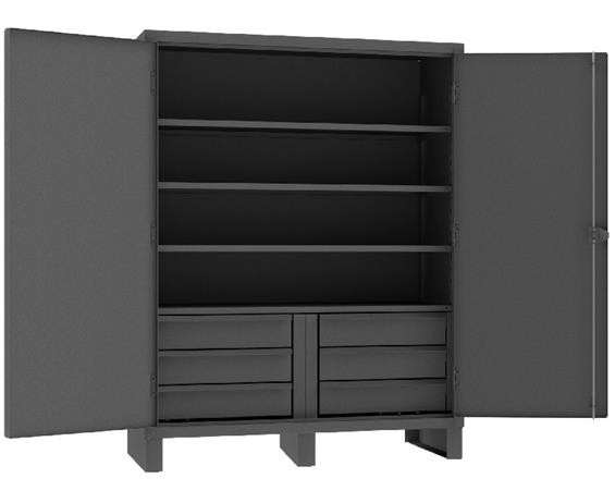 EXTRA HEAVY DUTY STORAGE CABINETS - HHDCD246078-6B95