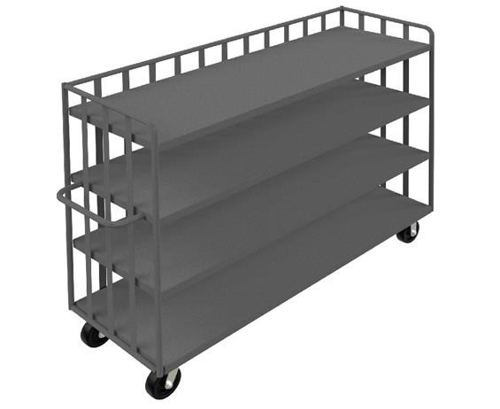 OPEN PORTABLE SHELF CART - HOPT-7224-95