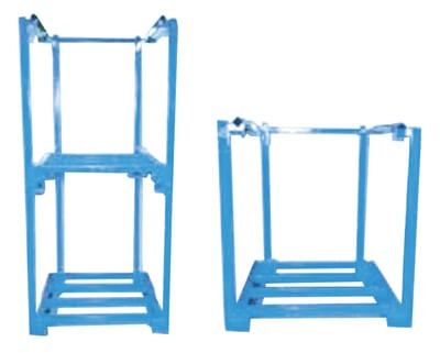 ONE PIECE PORTABLE STACKING RACKS - HF484060-BLUE