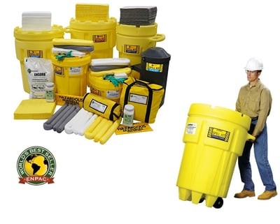 ENPAC SALVAGE DRUM SPILL KITS - H1332-YE