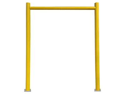 GOAL POST GUARDRAIL - HGP-YL-144-144-PLATED