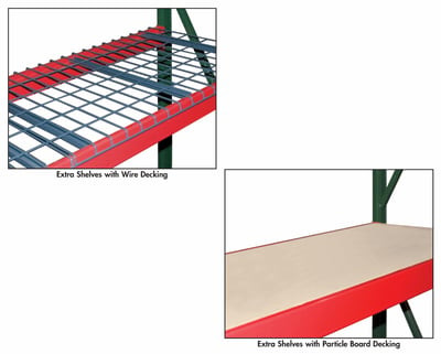 FASTRAK™ BULK STORAGE RACK - EXTRA SHELVES - HKX3-9648M