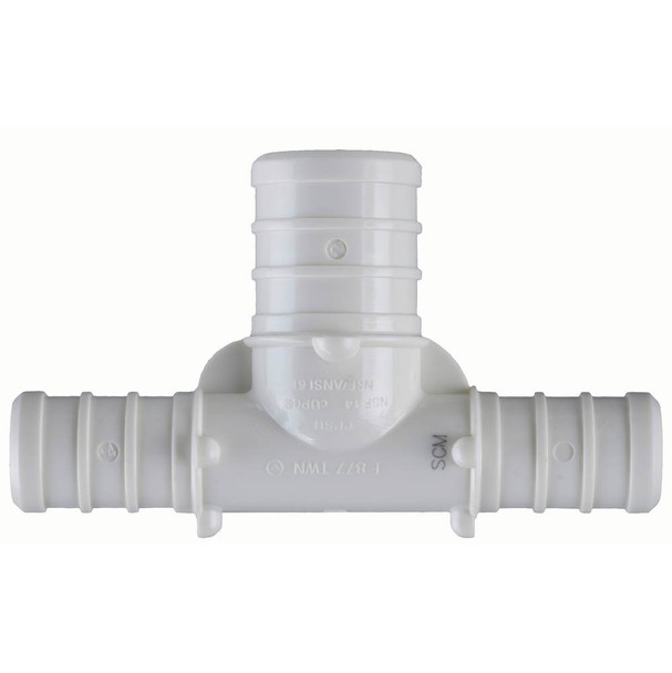 Tee Pex 1/2" X 1/2" X 3/4" Polymer