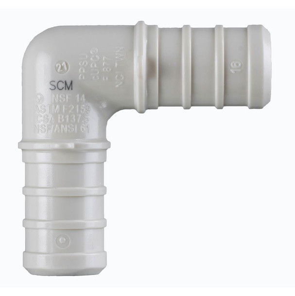 Elbow 1 X 1 Pex 90 Degree Polymer