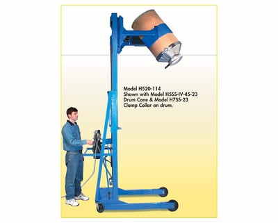 VERTICAL-LIFT DRUM POURER - H515-N-110
