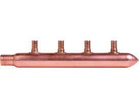 Manifold 4 Port 3/4" Pex X Clsd