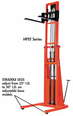 DEPENDABLE STRADDLE STACKER - HPSTA2107