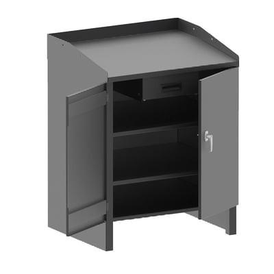 EXTRA HEAVY DUTY SHOP CABINET DESKS - H3136