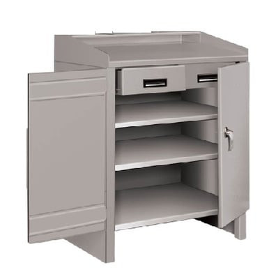 EXTRA HEAVY DUTY SHOP CABINET DESKS - H3236